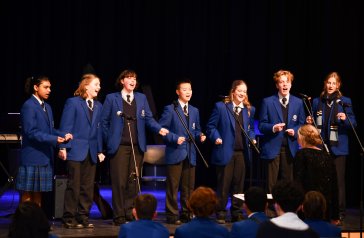 Showcasing their musical talents