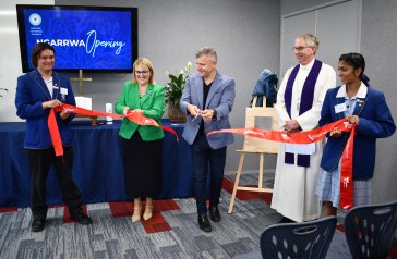Ribbon Cutting & Executive Principal Installation