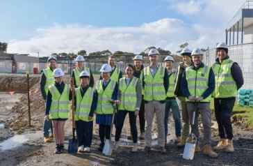 Construction underway on latest builds