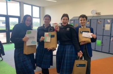 AC - VCE STUDENTS RECEIVE WELL-BEING CARE PACKAGES
