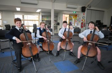 New Cellos for GLC St John's Newtown